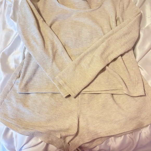 Aerie Waffle PJ Set - Picture 1 of 6